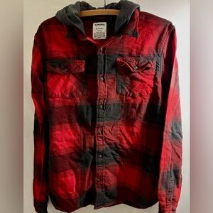Sonoma Flannel Hooded Shirt
